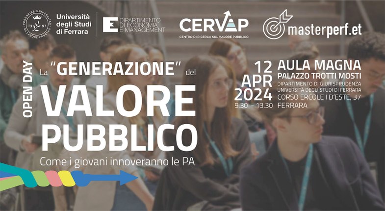 Master PERF.ET  | Open day. La “generazione” del Valore pubblico: come i giovani innoveranno le PA